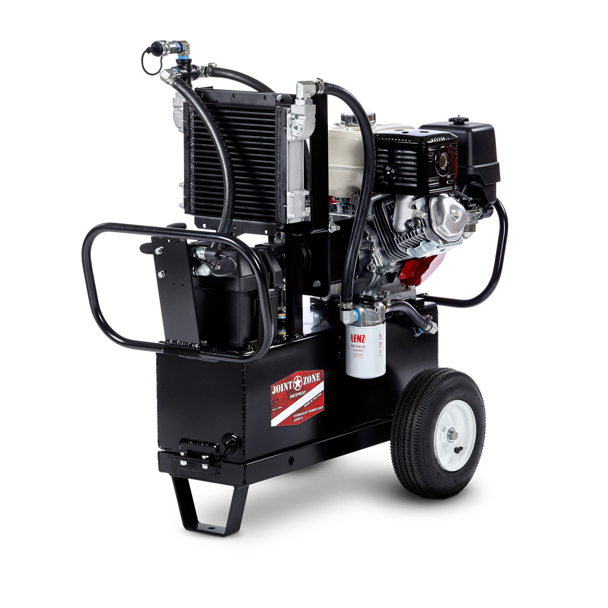 Honda powered hydraulic power units. Joint Zone Equipment