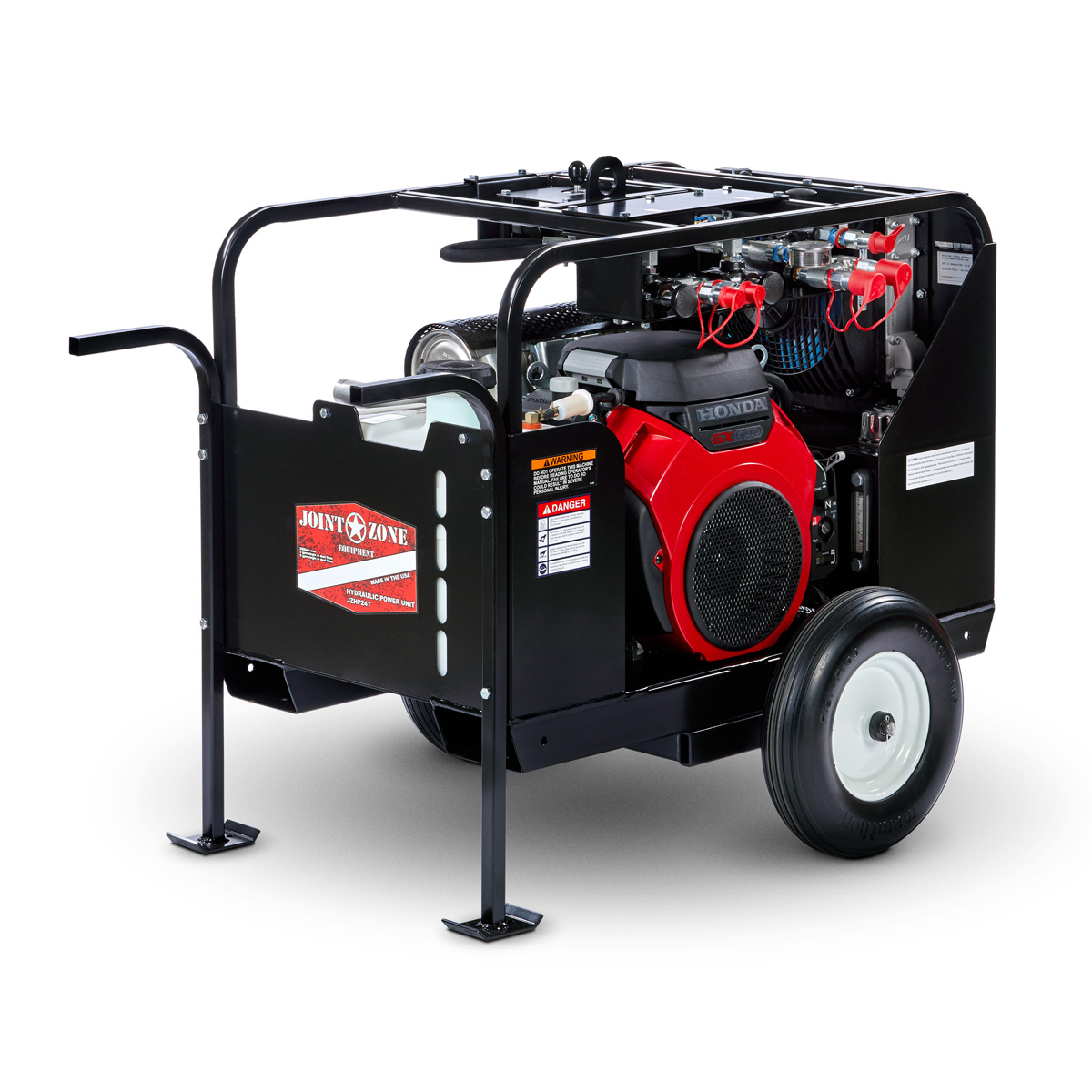 Honda powered hydraulic power units. Joint Zone Equipment